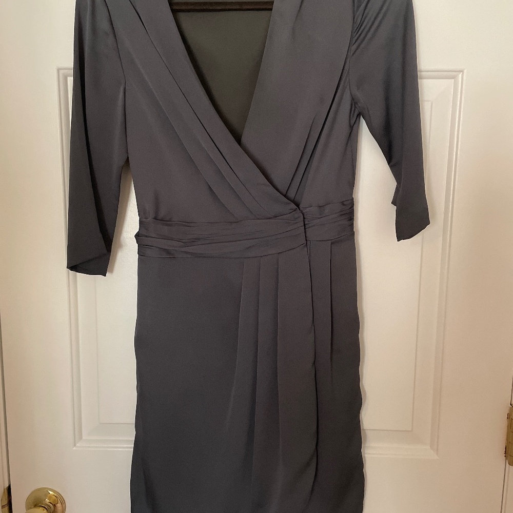 Dark grey semi formal dress